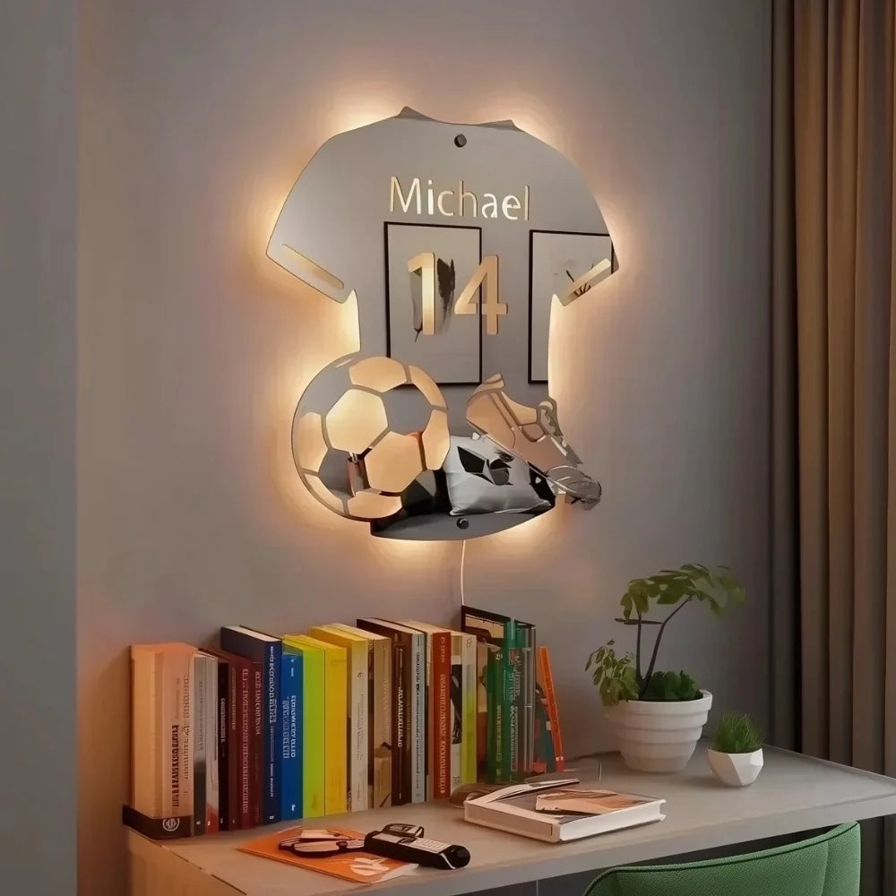 Spegel med LED-belysning
