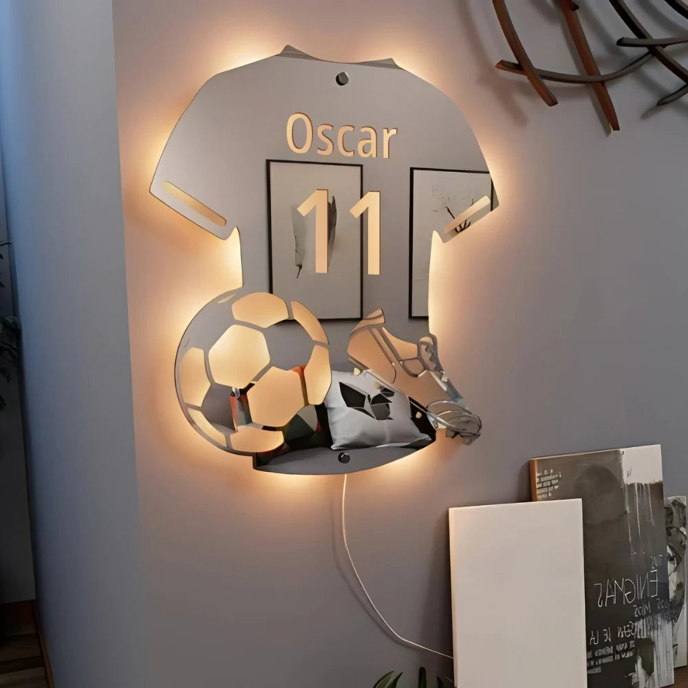 Spegel med LED-belysning