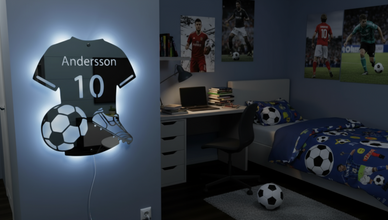 Skapa drömrummet för ditt unga fotbollsproffs!
