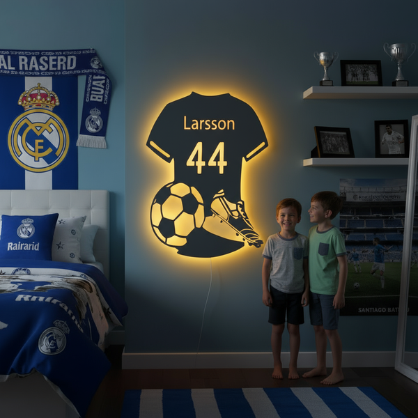 Spegel med LED-belysning