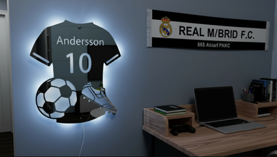 Skapa drömrummet för ditt unga fotbollsproffs!